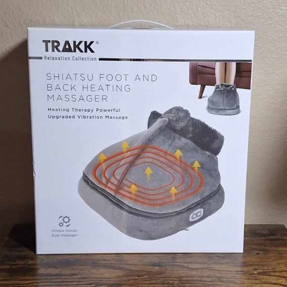 Trakk Shiatsu Foot and Back Heating Massager - Picture 5 of 13